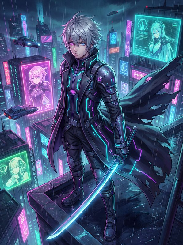 免费看片动漫-赛博剑客夜行录